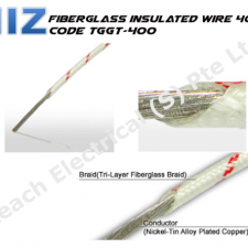 NIZ – TGGT-400 Fiberglass Insulated Heat Resistance Wire (400°C)