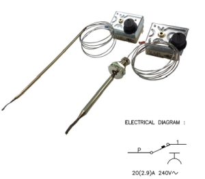 CAEM Safety Thermostat - TU-V-RM