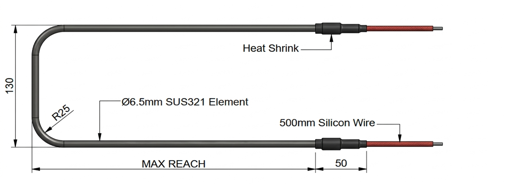 Defrost Heater-U Shape - Image 2