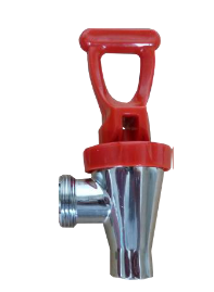 Water Faucets - FAUCET-RED-SHORT SHANK